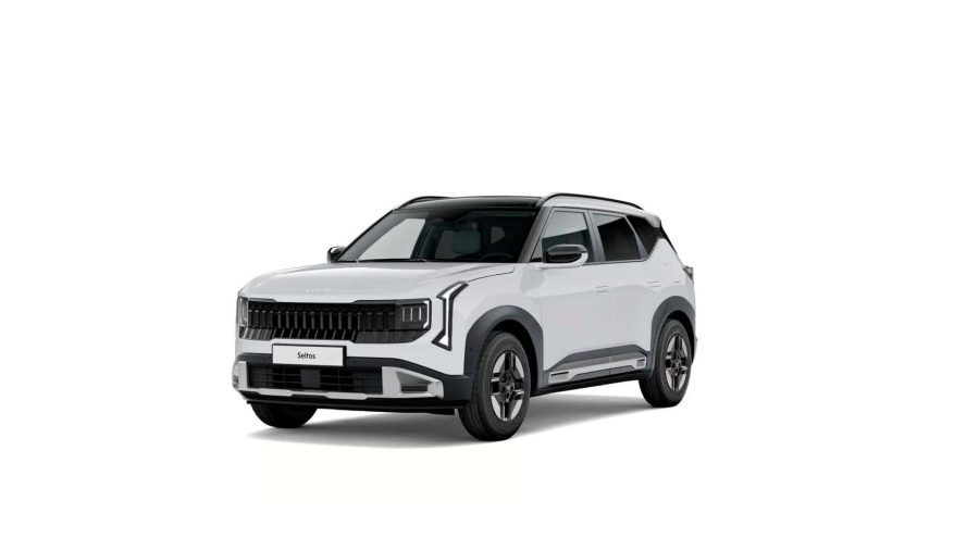 Renting Coches Kia Seltos 1.6 T-GDi Concept Clear White, Interstellar Grey, Denim Blue