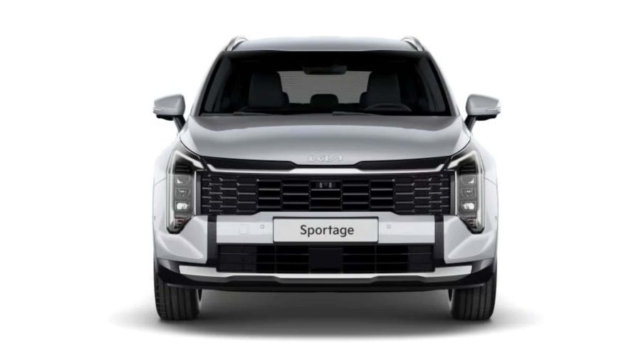 Renting Coches Kia Sportage 1.6 T-GDi HEV Drive 4×2 Deluxe White, Lunar Silver, Dark Penta Metal