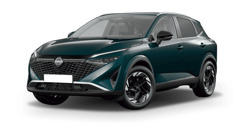 Renting Coches Nissan Qashqai-DIG-T 103kW mHEV 12V N-Connecta Deep Ocean Blue