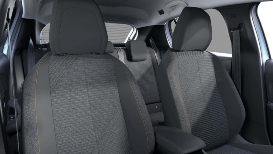 Renting Coches Peugeot e208 Style Blanco Okenite