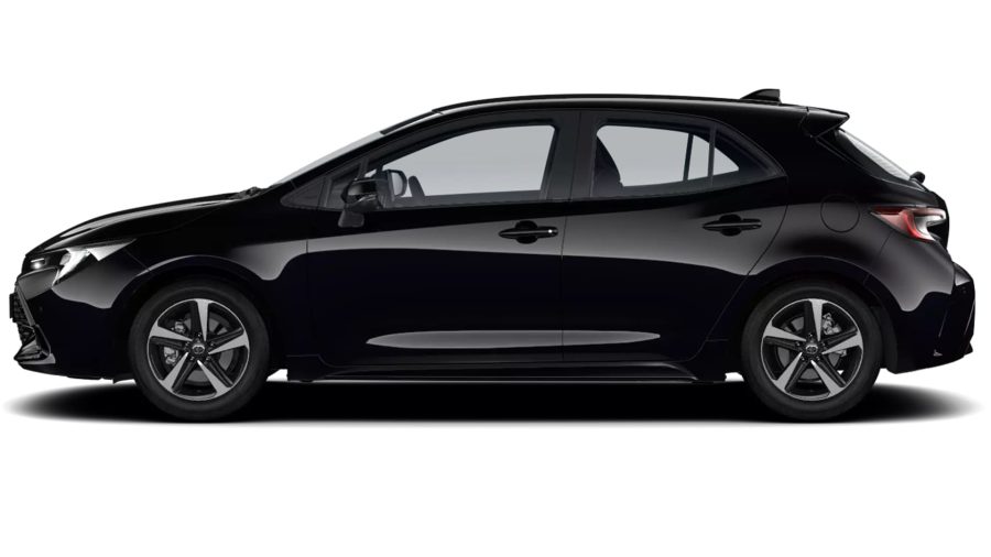 Renting Coches Toyota Corolla Hybrid 140 e-CVT 5P Active Negro Azabache