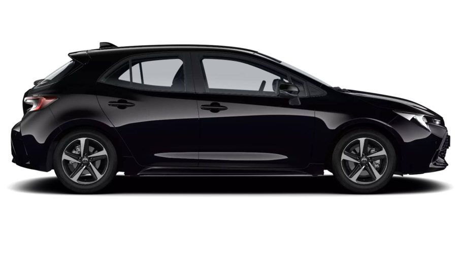 Renting Coches Toyota Corolla Hybrid 140 e-CVT 5P Active Negro Azabache