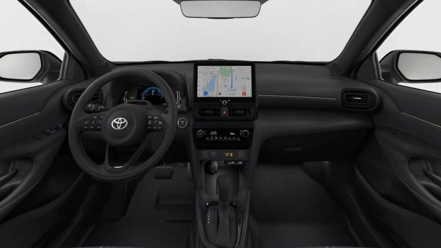 Renting Coches Toyota Yaris Cross Hybrid 130 e-CVT 5P Active Negro Azabache
