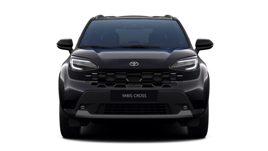Renting Coches Toyota Yaris Cross Hybrid 130 e-CVT 5P Active Negro Azabache