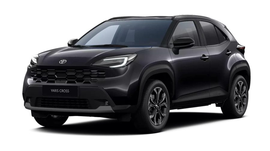 Renting Coches Toyota Yaris Cross Hybrid 130 e-CVT 5P Active Negro Azabache