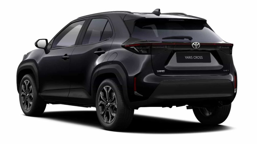 Renting Coches Toyota Yaris Cross Hybrid 130 e-CVT 5P Active Negro Azabache