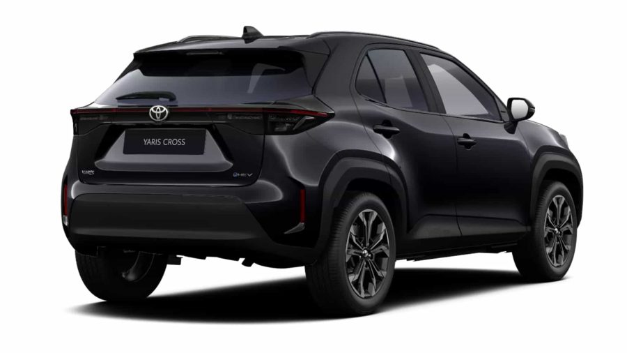 Renting Coches Toyota Yaris Cross Hybrid 130 e-CVT 5P Active Negro Azabache