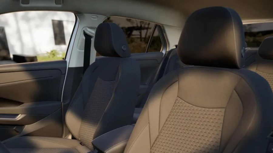 Renting Coches Volkswagen T-Roc MATCH 1.5 eTSI 85kW DSG Blanco Punto, Gris Lobo