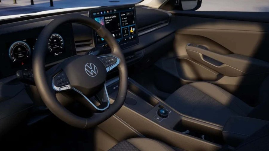Renting Coches Volkswagen T-Roc MATCH 1.5 eTSI 85kW DSG Blanco Punto, Gris Lobo