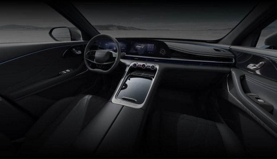 Renting Coches Omoda 9 1.5 TGDI SHS Premium AWD Negro, Blanco, Gris Tech