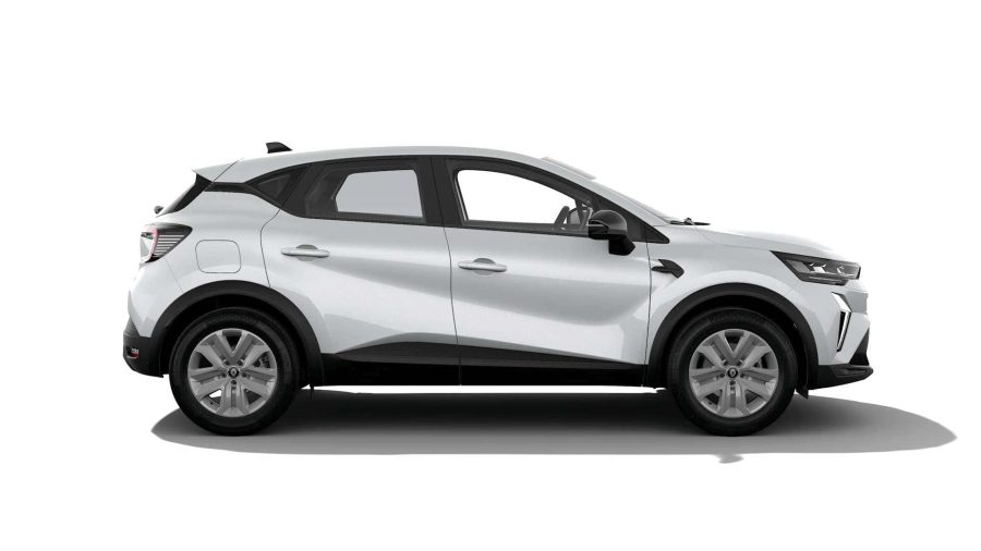 Renting Coches Renault Captur evolut TCe 103kW EDC mild hyb. Blanco Nacarado, Gris Casiopea